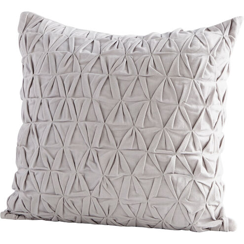 Ella 18 X 18 inch Grey Pillow Cover