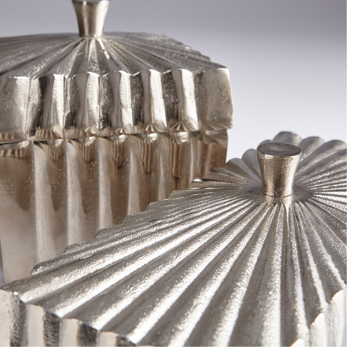 Square Silver Container, Small