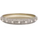 Batten Antique Nickel Tray, Large