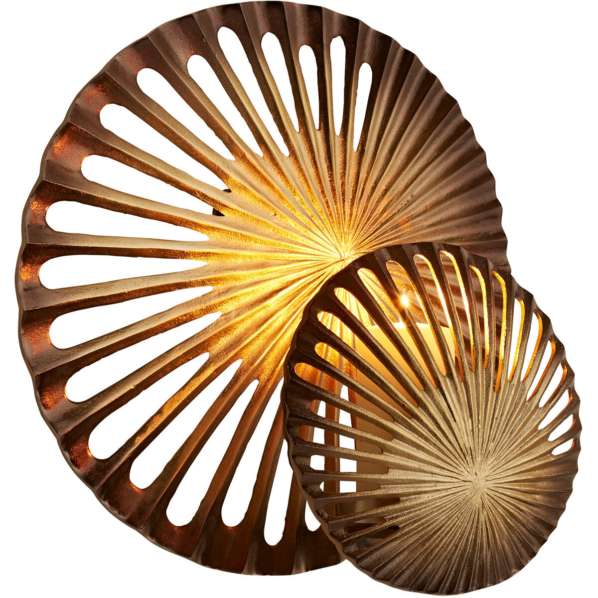 Spatial Antique Brass Wall Decor