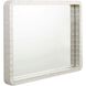 Triton 40 X 28 inch White Mirror