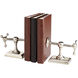 Hot & Cold 9 X 4 inch Nickel Bookends