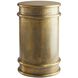 Gavel 25 X 16 inch Brass Accent Table