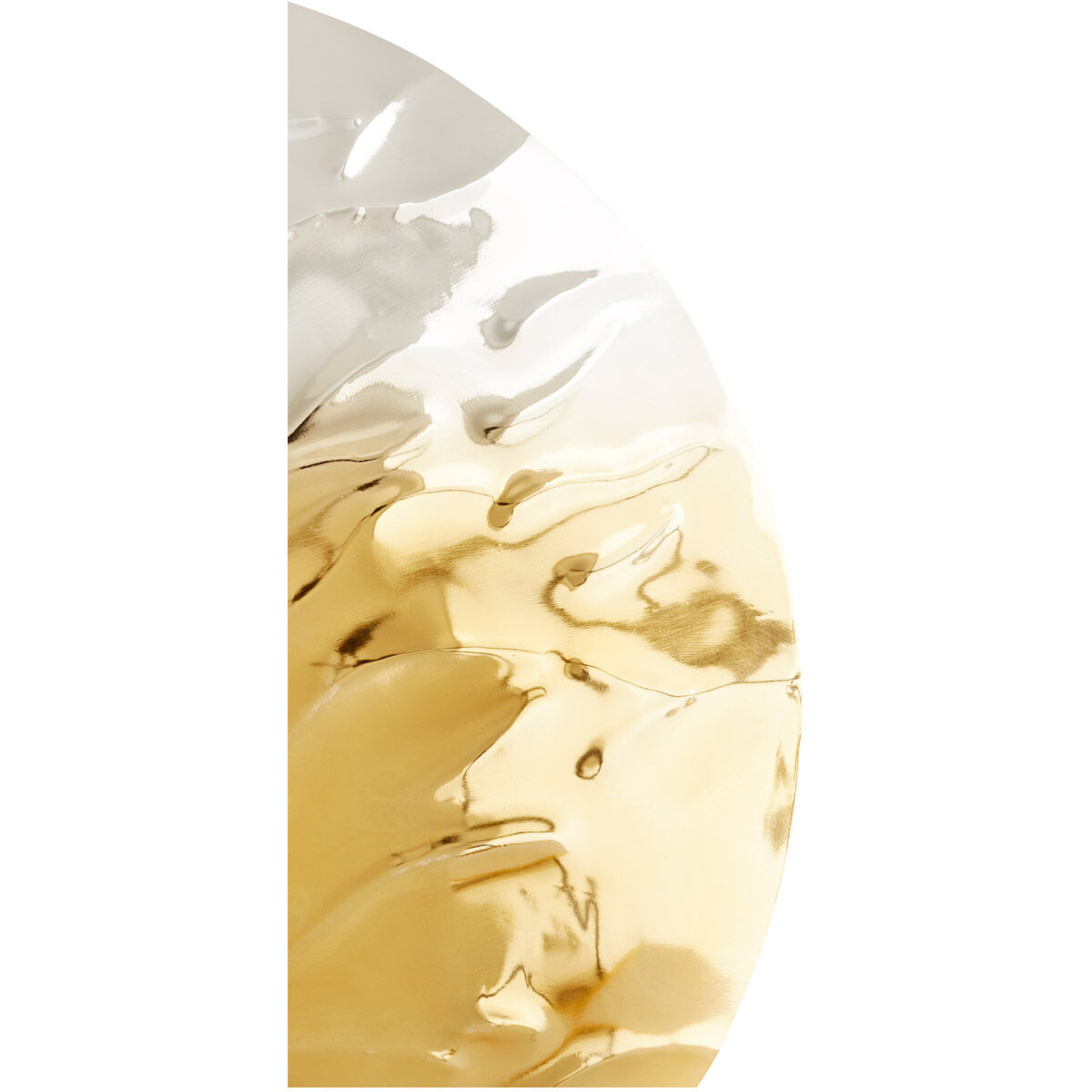 Ripple Silver and Gold Wall Decor, Large
