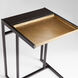 Tintas 22 X 15 inch Bronze And Brass Table