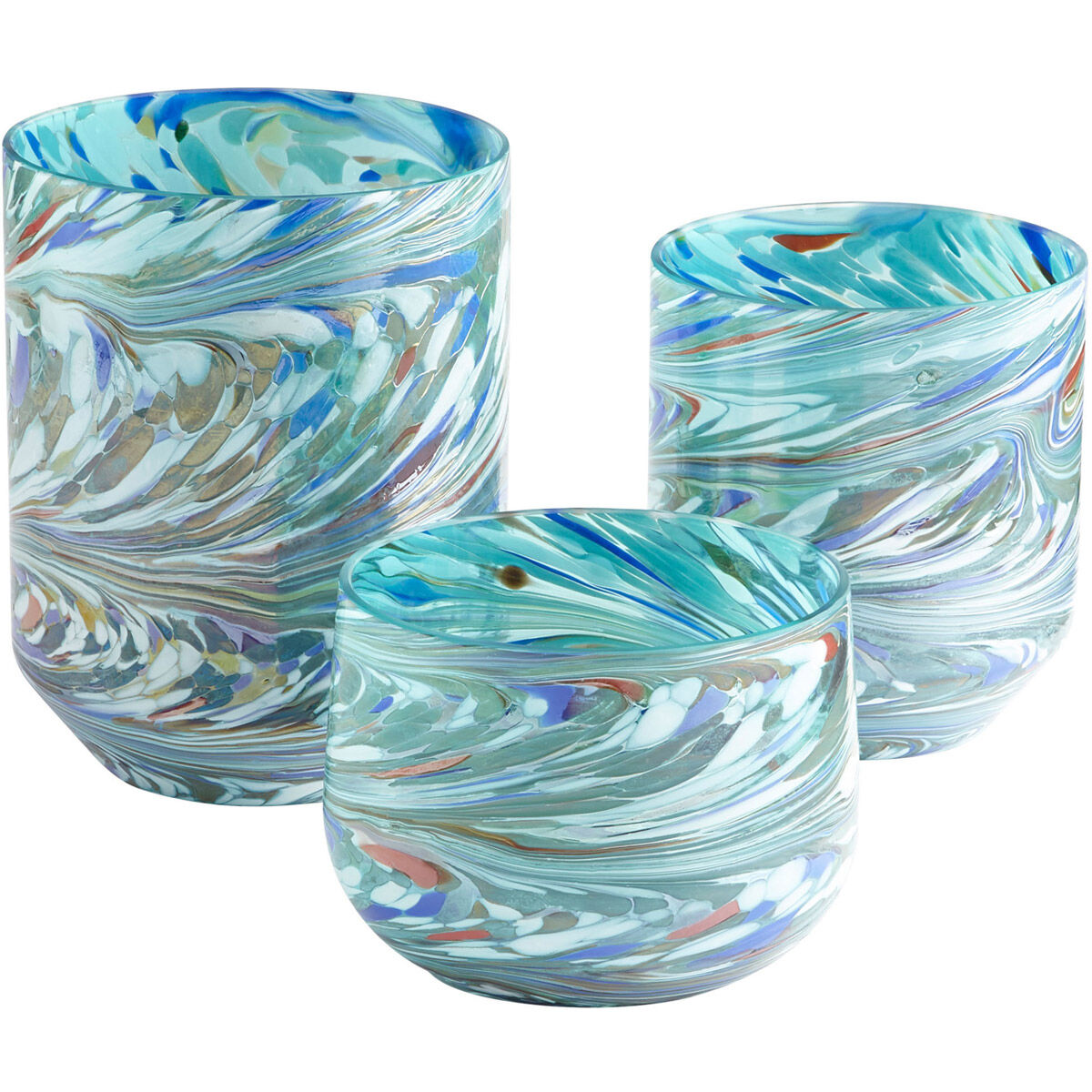 Round Wanaka 9.25 X 7 inch Vase, Large