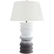Rhodes 30 inch 60.00 watt Grey and Black Table Lamp Portable Light
