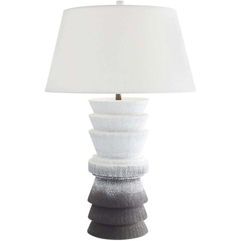 Rhodes 30 inch 60.00 watt Grey and Black Table Lamp Portable Light