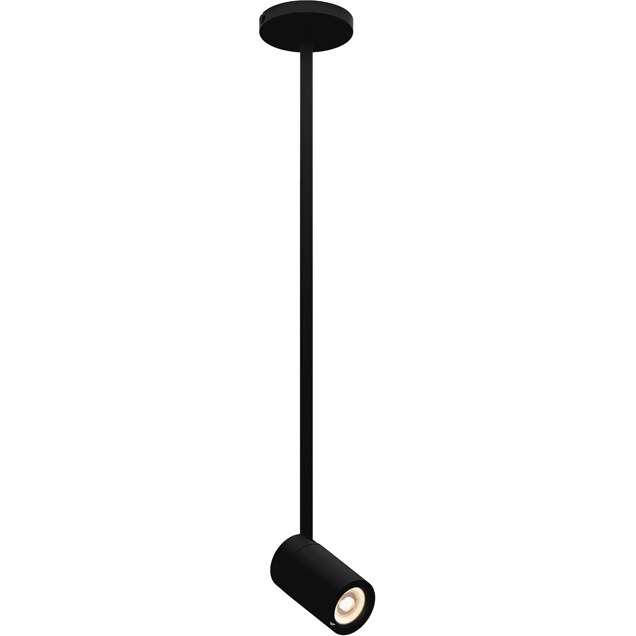 GX15 LED 2.8 inch Black Surface Mount Ceiling Light in Monopoint