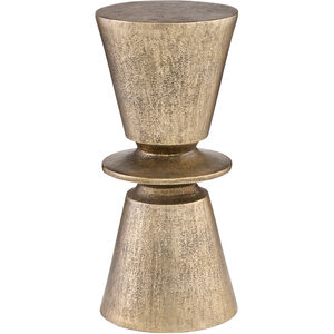 Clepsydra 25 X 12 inch Antique Brass Accent Table