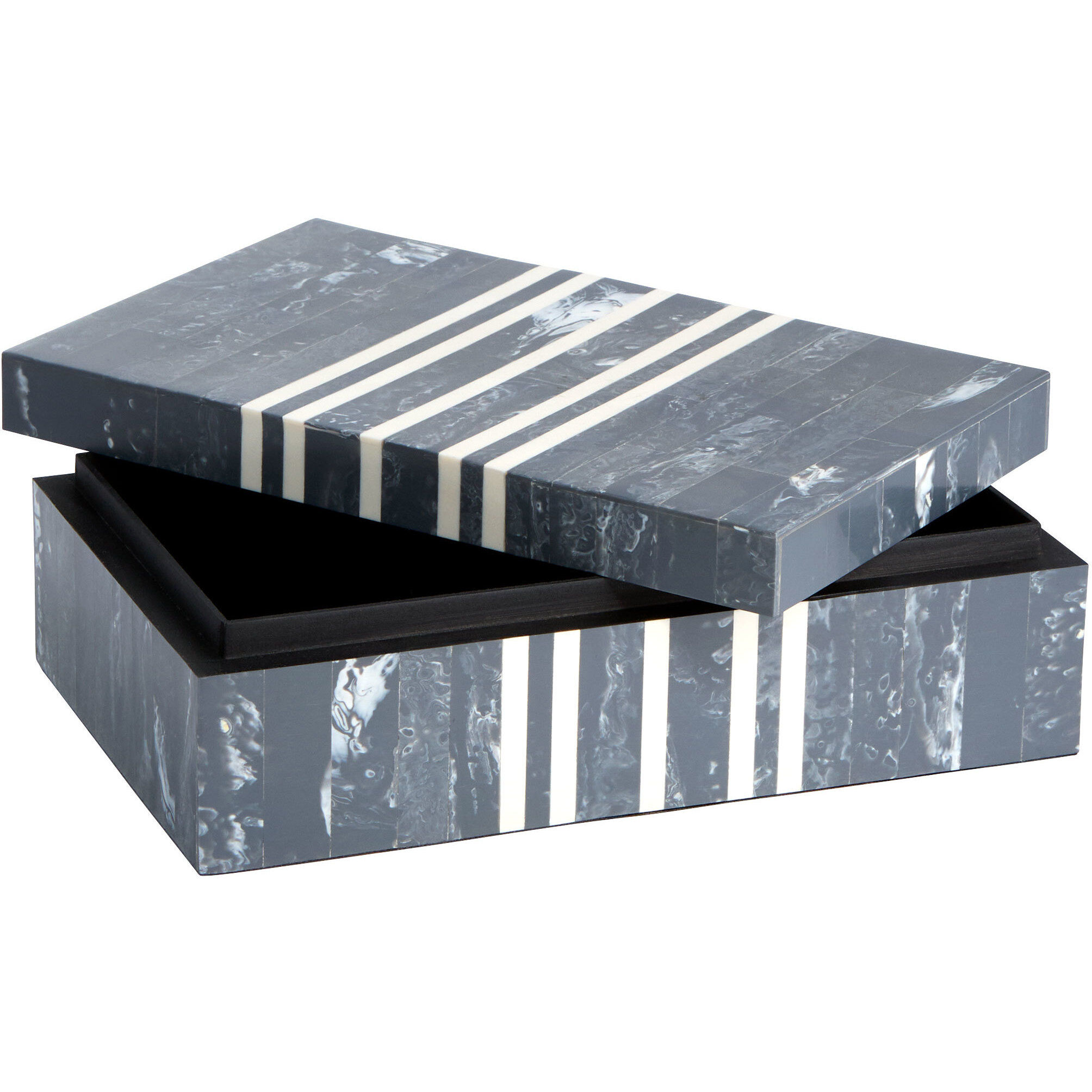 Lapis 10.25 X 6.25 inch Blue and White Box, Small