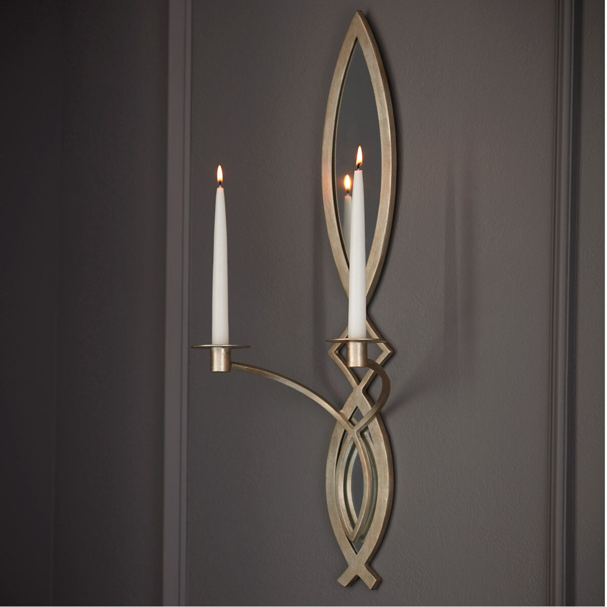 Exclamation 28 X 12 inch Candle Holder, Candle(s) not included