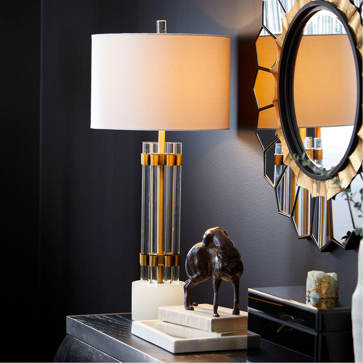 Marbled Dreams 13 X 7 inch Vase, Small