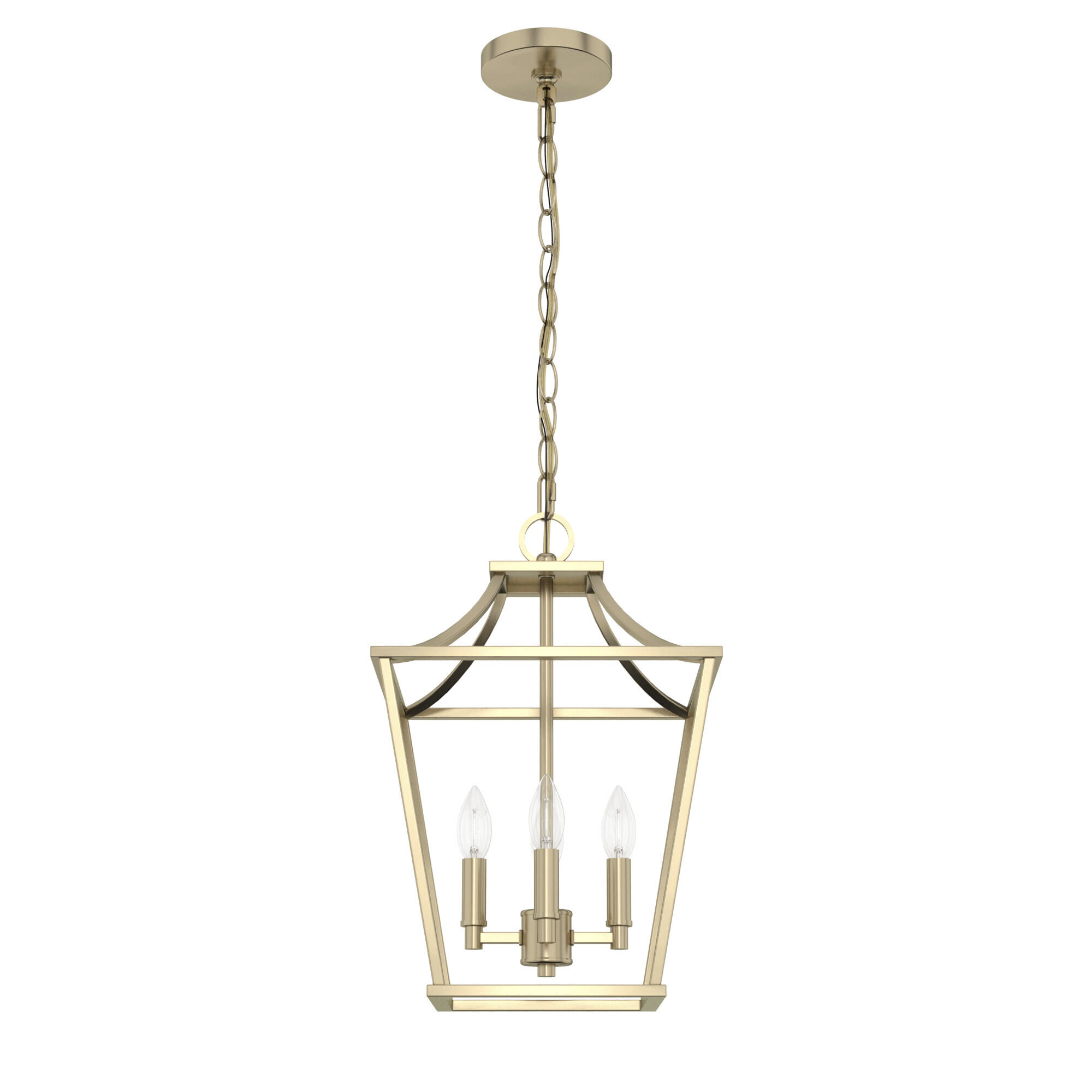 Laurel Ridge 4 Light 12 inch Alturas Gold Lantern Pendant Ceiling Light