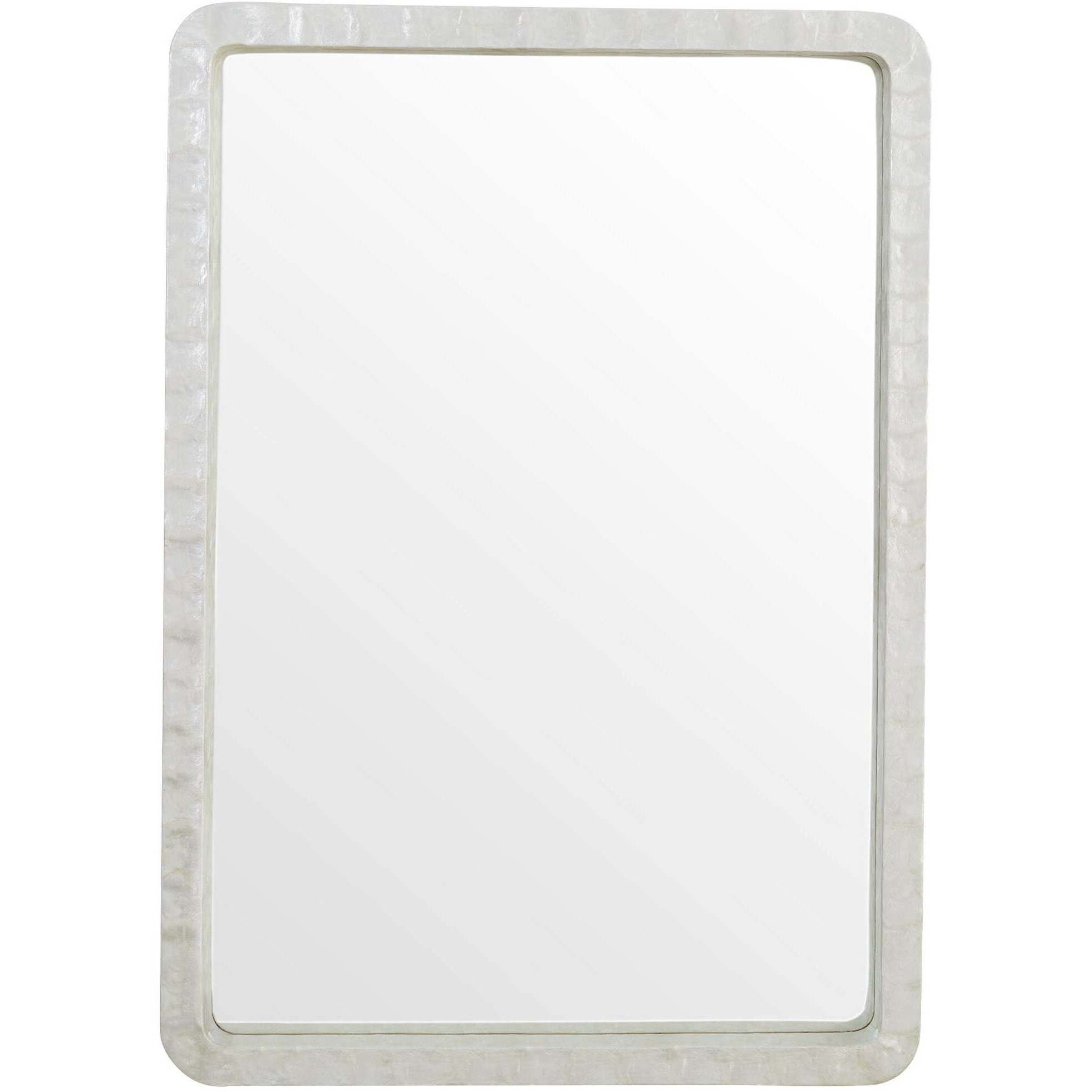 Triton 40 X 28 inch White Mirror