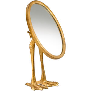 Duck 13 X 7 inch Gold Wall Mirror