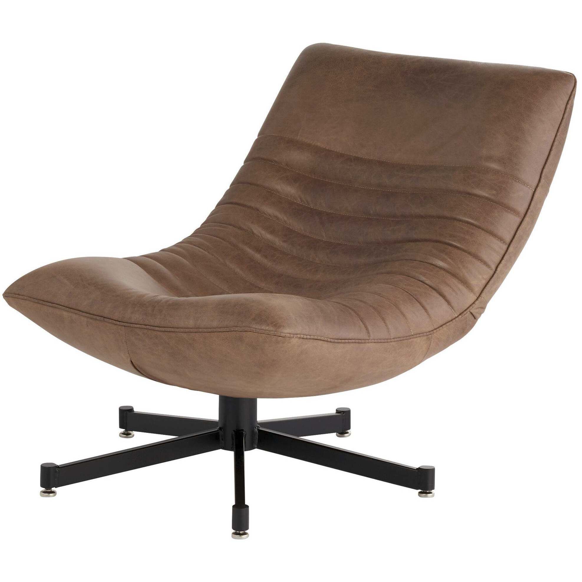 Eduarda Black and Taupe Arm Chair