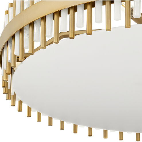 Cassio 8 Light 36 inch Aged Brass Pendant Ceiling Light