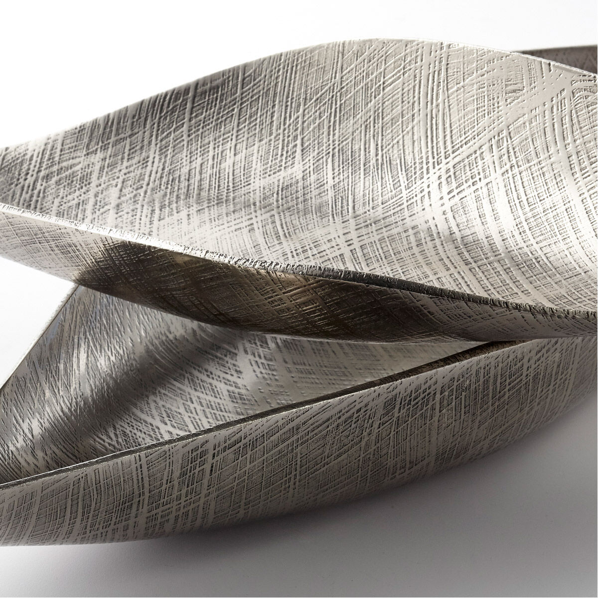 Laurel Antique Silver Tray, Large