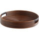 Papeete Brown Tray, Small