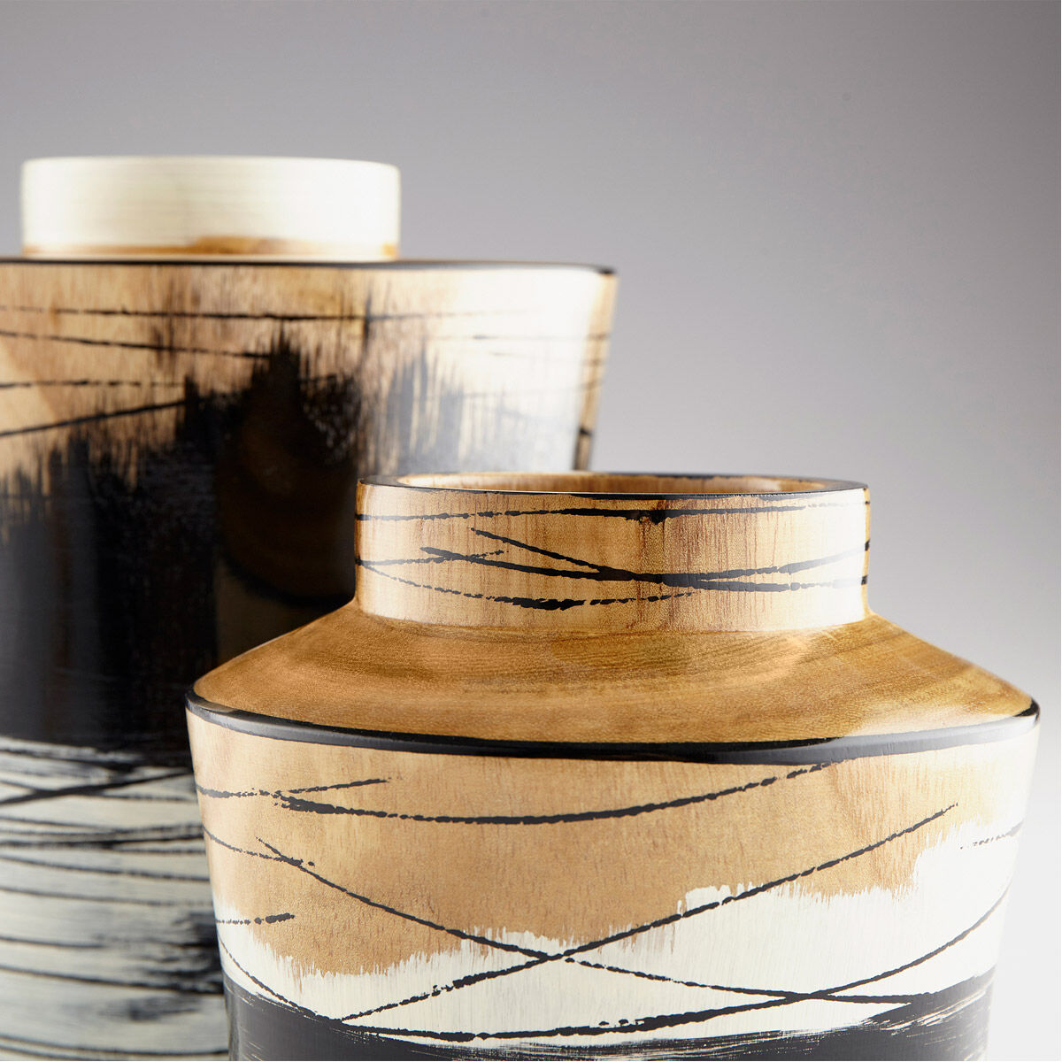 Snow Flake 11 X 9 inch Vase