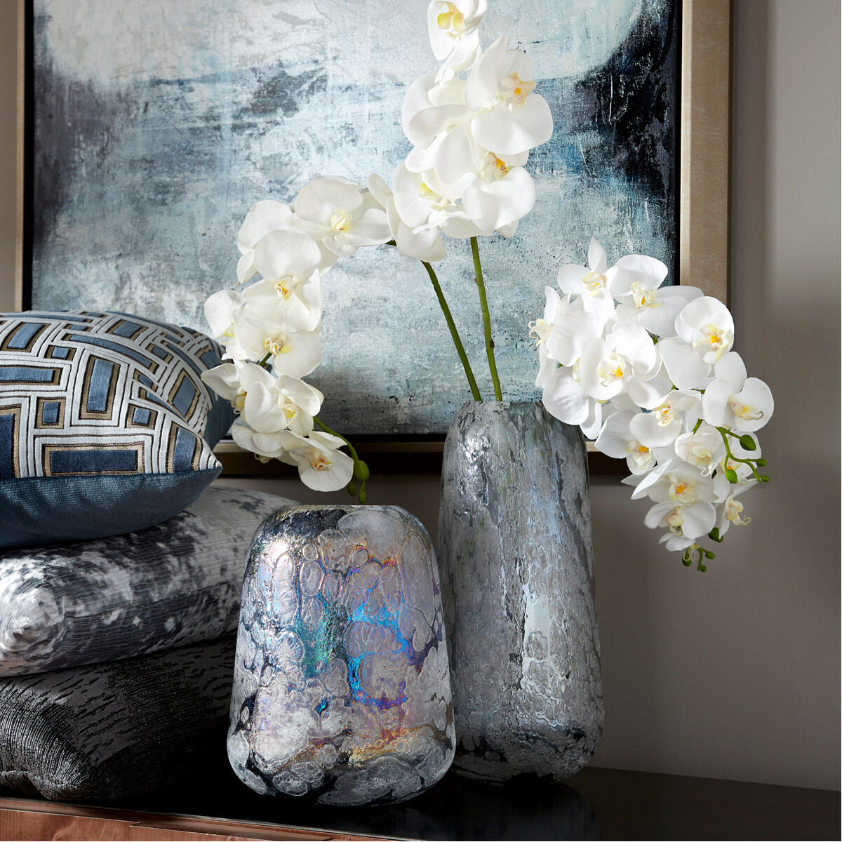 Moonscape 11 inch Vase