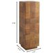 Halma 36 X 12 inch Oak Pedestal, Medium