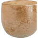 Golden Taffy 4 X 4 inch Vase, Small