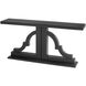 Bahia 72 X 16 inch Black Stain Console Table