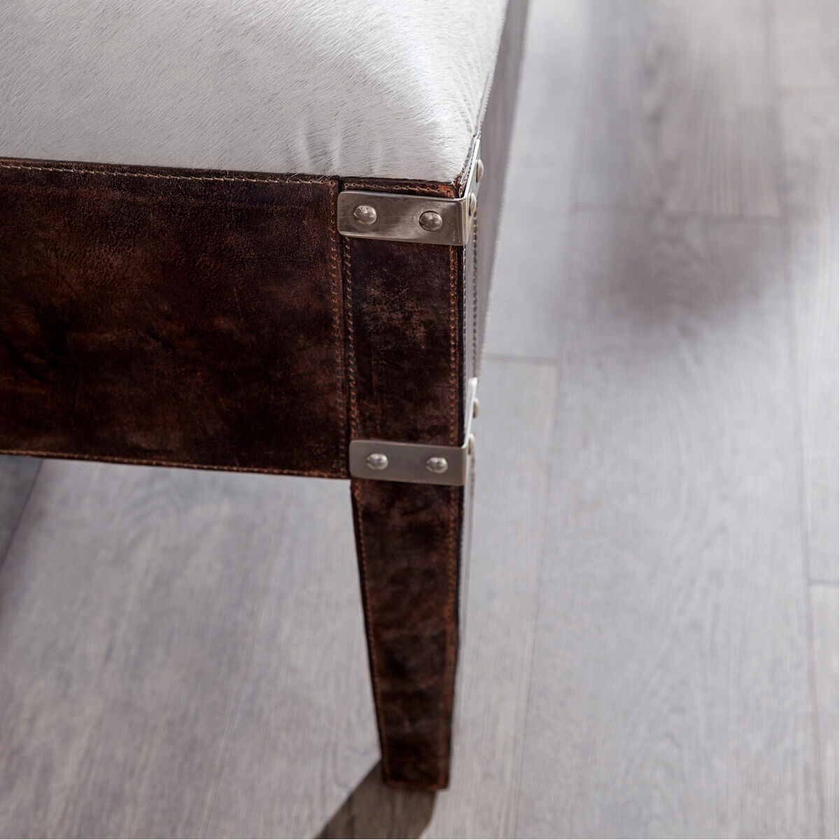 Casselton Grey Bench