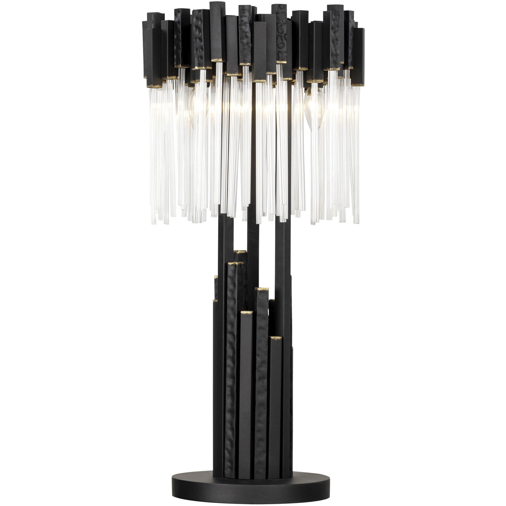 Matrix 3 Light 14.00 inch Table Lamp