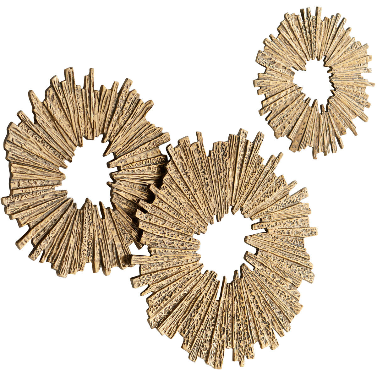 Abra Antique Brass Wall Decor, Medium