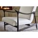 Oscar Dark Brown and Cream Arm Chair