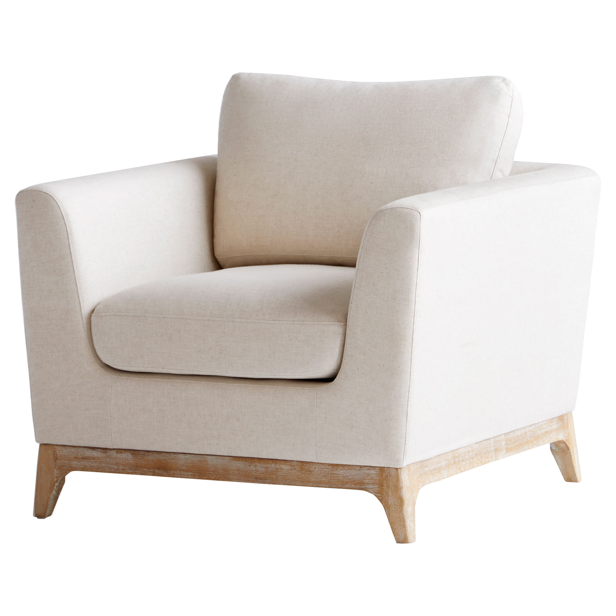 Chicory White and Cream Chair