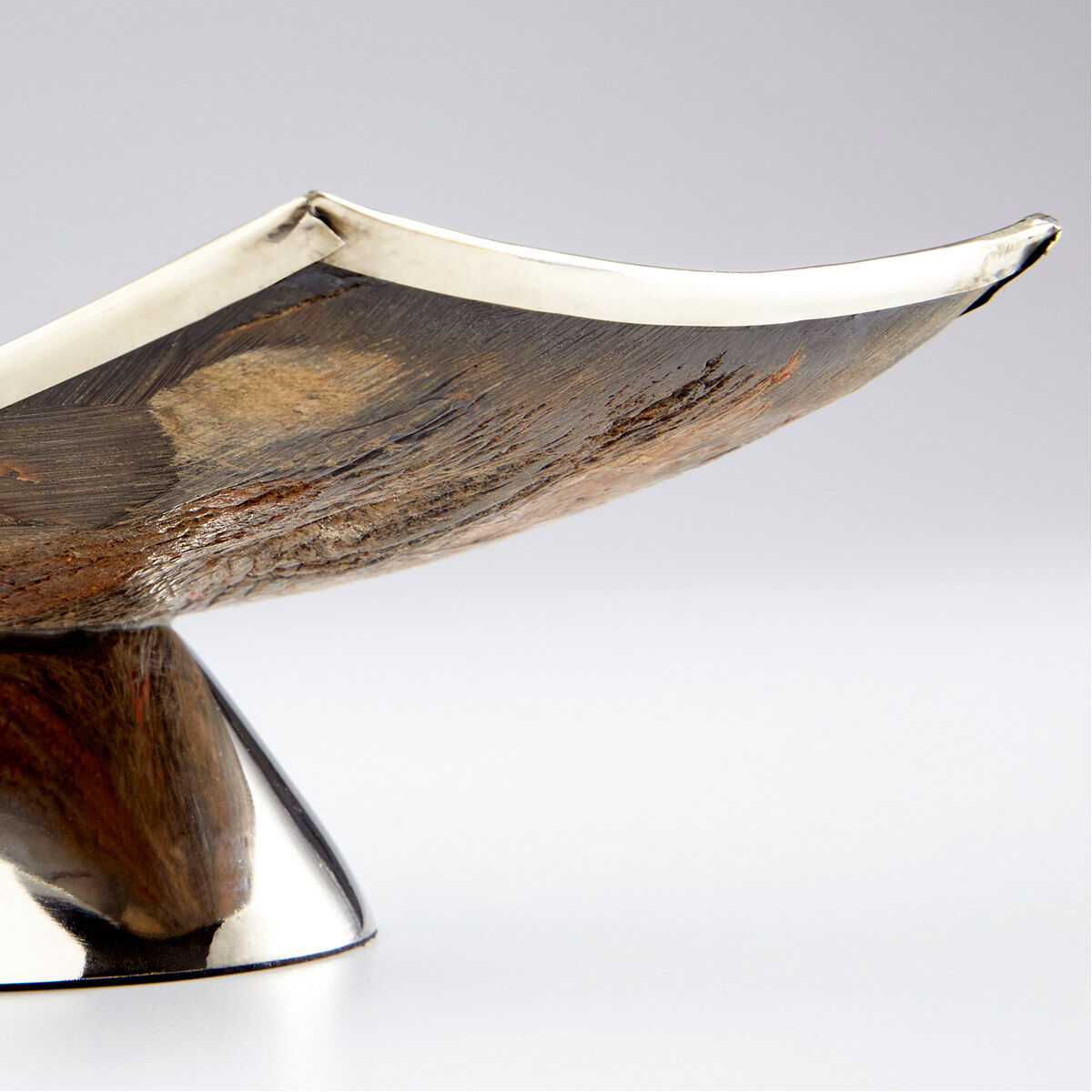 Vector Horn And Silver Tray, Small