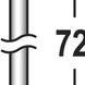 Fan Accessory Matte Black Fan Downrod, 72in