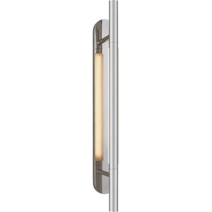 Kelly Wearstler Rousseau LED 2.5 inch Polished Nickel Bracketed Sconce Wall Light, Medium