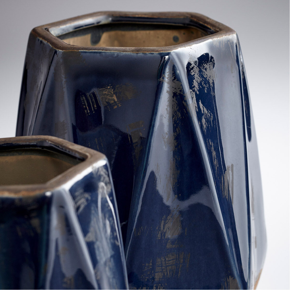 Chamos Blue Planter, Small