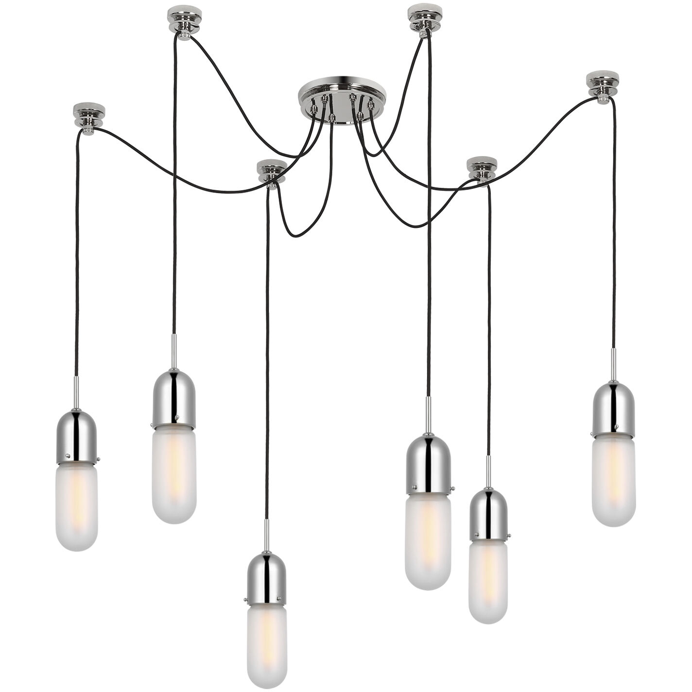 Thomas O'Brien Junio 6 Light 9.50 inch Pendant
