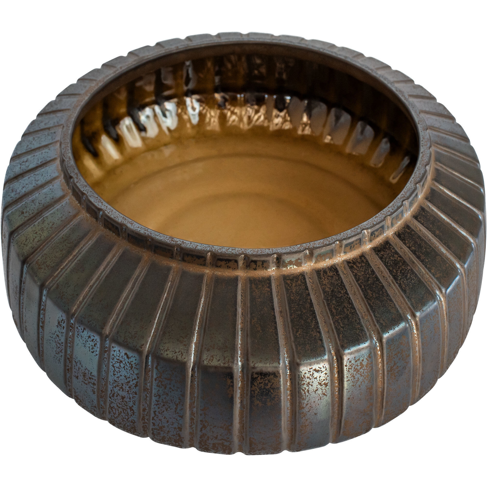 Ribbed Sweater 14.25 X 5.75 inch Bowl