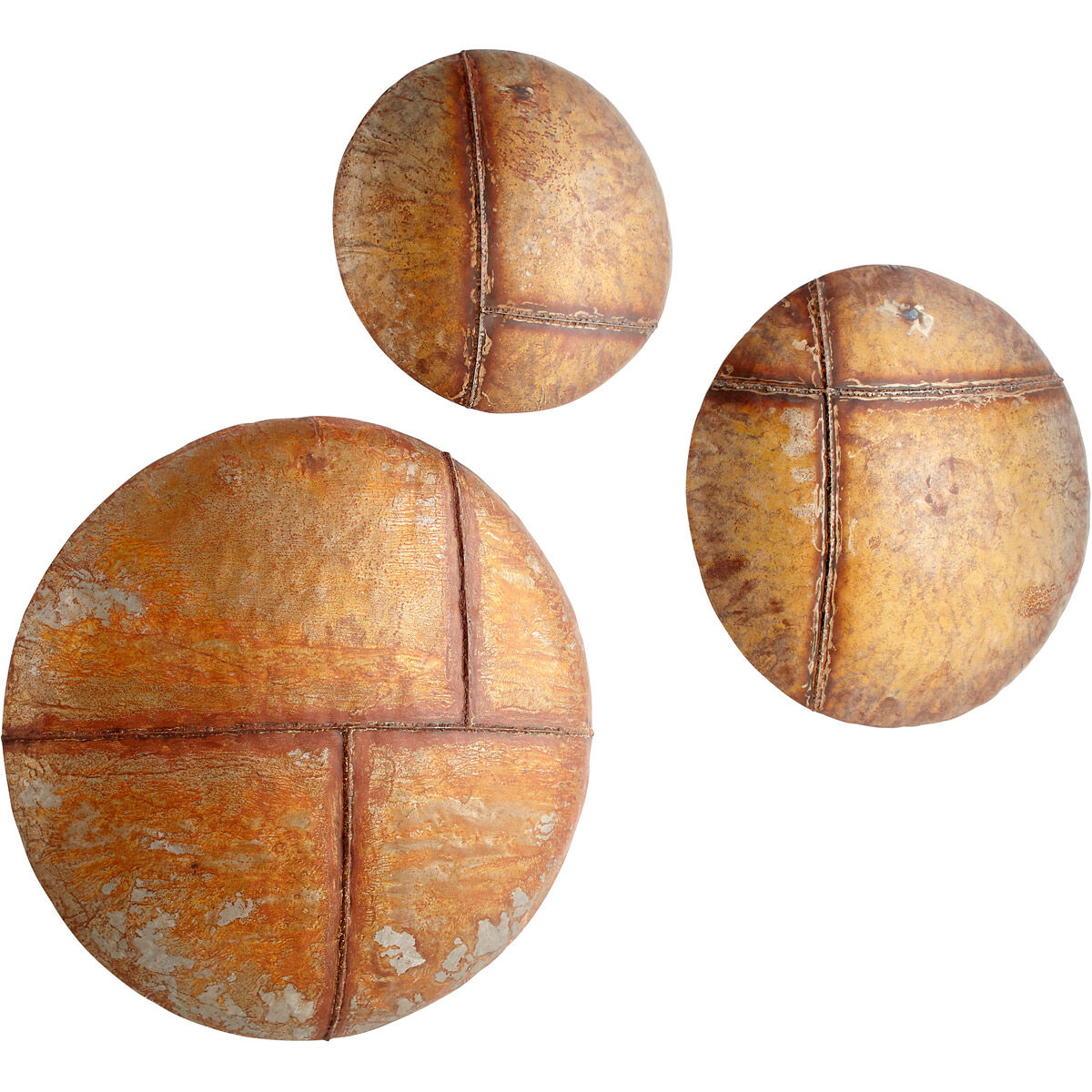 Spur Line Rustic Bronze Wall Art, Large