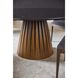 Bourbon 63 inch Medium Brown and Black Dining Table