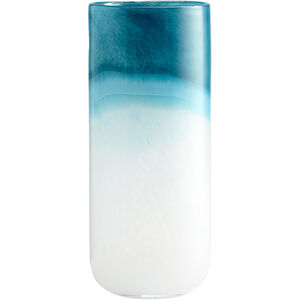 Turquoise Cloud 14 X 5 inch Vase, Large