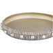Batten Antique Nickel Tray, Large