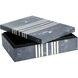 Lapis 13.25 X 9.5 inch Blue and White Box, Large