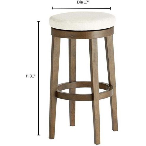 Archon 31 inch Brown Bar Stool