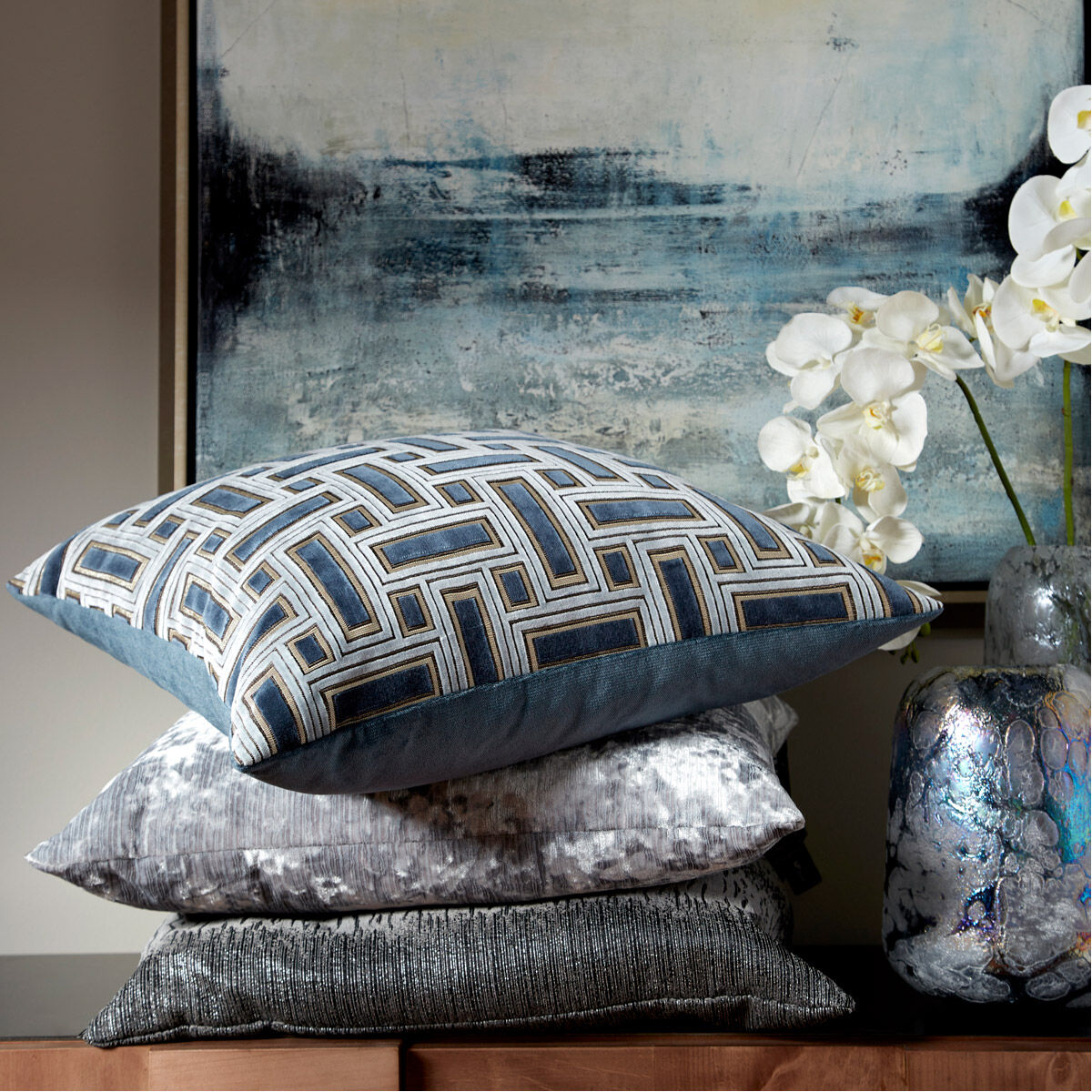 Moonscape 11 inch Vase