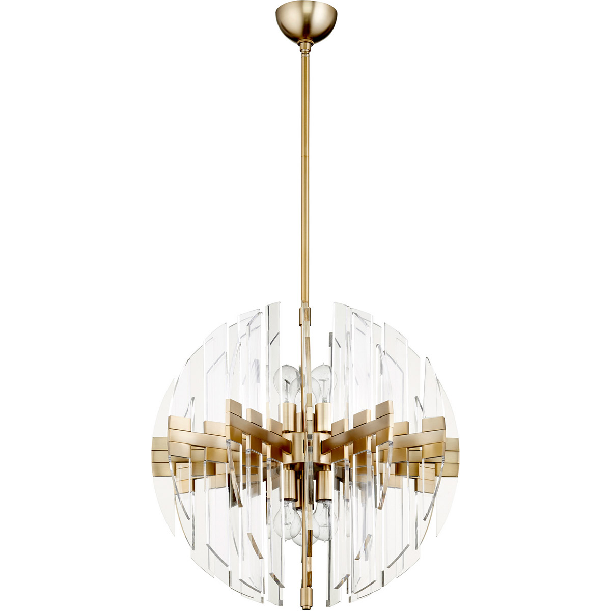 Cyan Design 6310-23-80 Zion 6 Light 23 inch Aged Brass