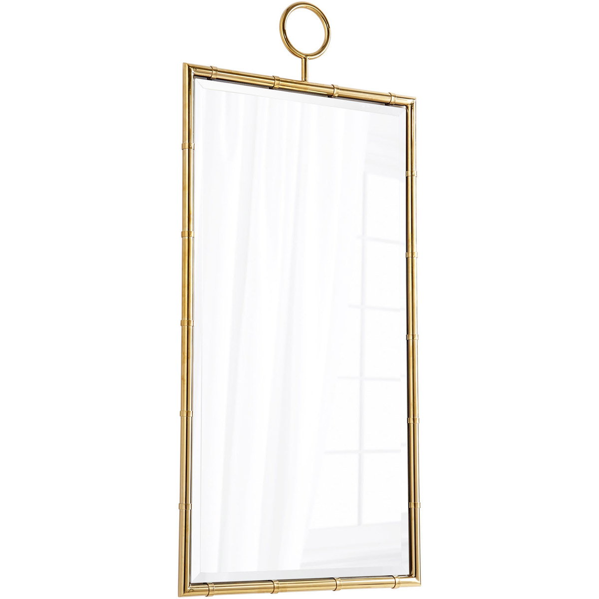 Golden Image 61.25 X 28.5 inch Brass Wall Mirror
