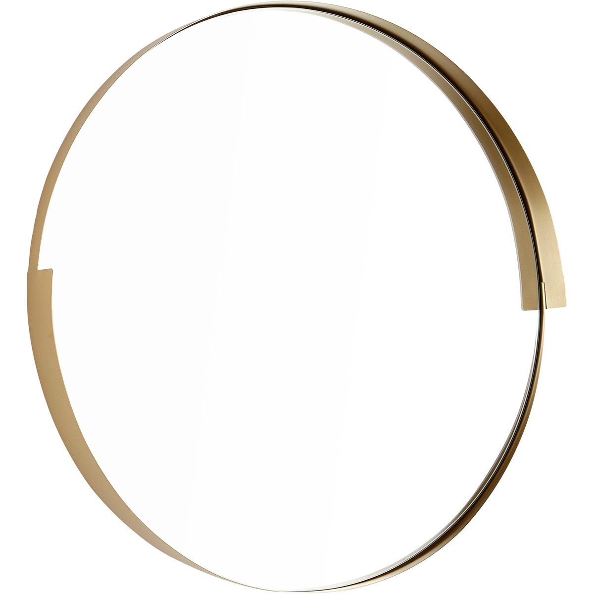 Gilded Band 23.25 inch Gold Wall Mirror, Large